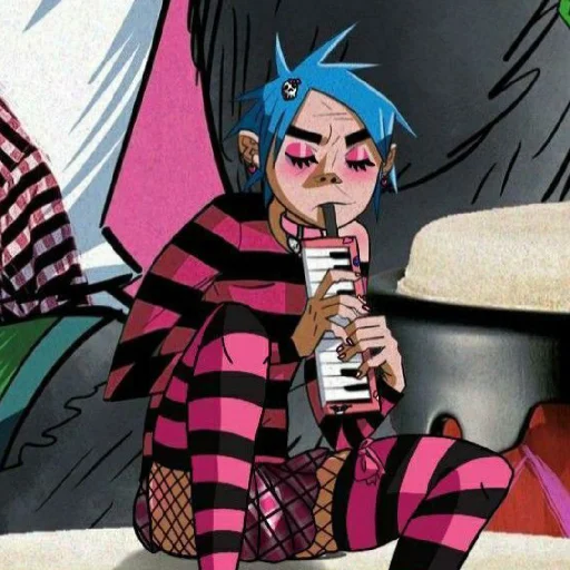 Эмодзи GORILLAZ