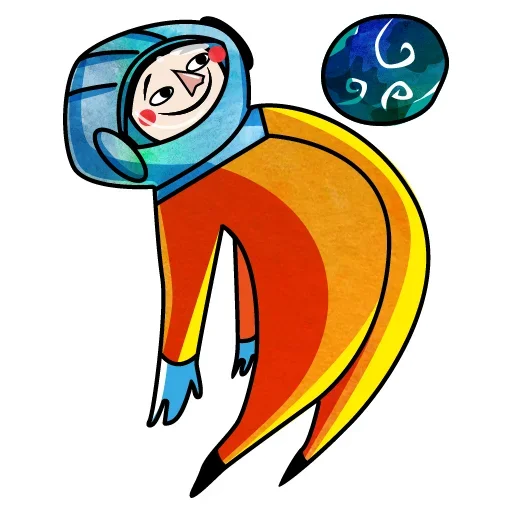 Эмодзи Kosmos Gagarin