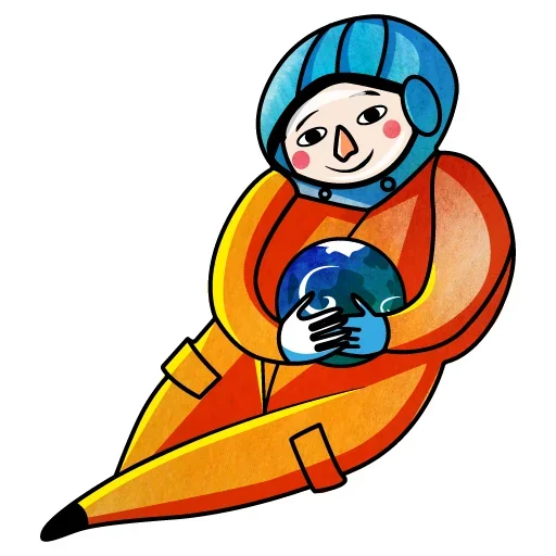 Эмодзи Kosmos Gagarin