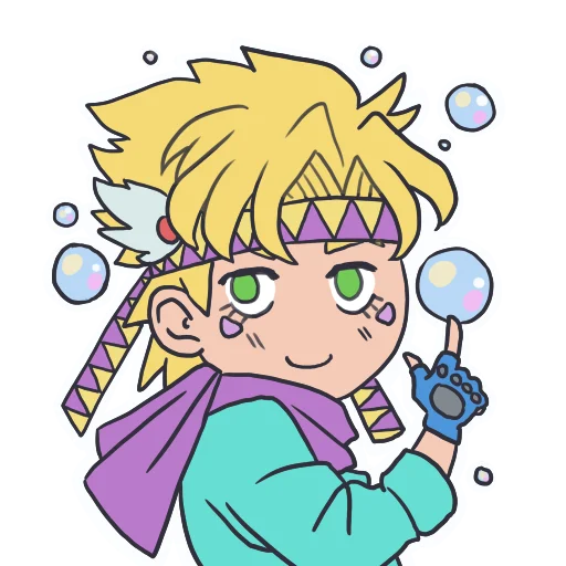 Эмодзи Cute Jojo´s by Gamusaur