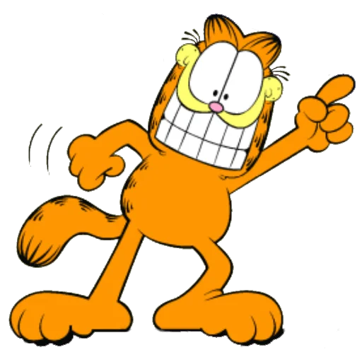 Эмодзи Garfield & friends