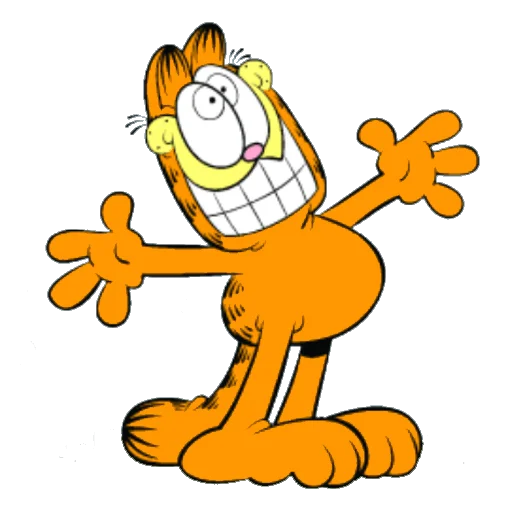 Эмодзи Garfield & friends
