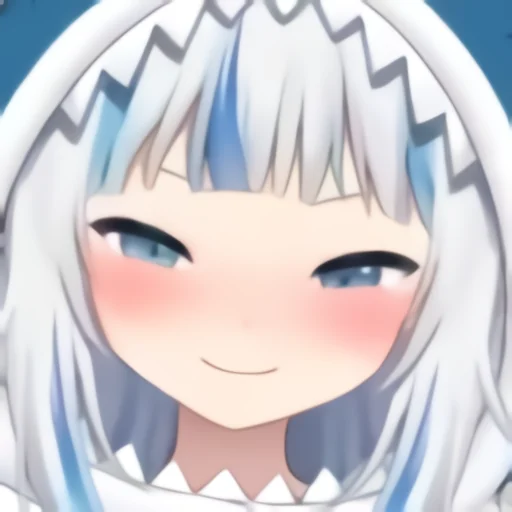Эмодзи Gawr Gura