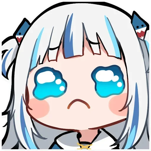 Эмодзи Gawr Gura