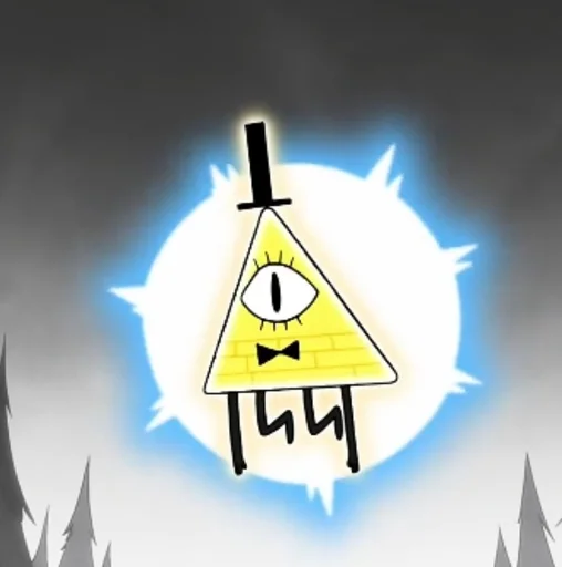 Эмодзи Bill Cipher