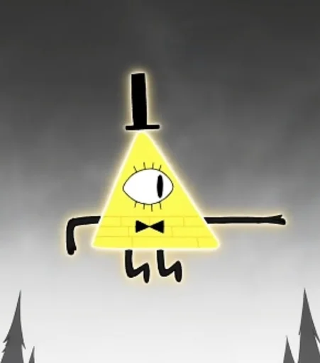 Эмодзи Bill Cipher