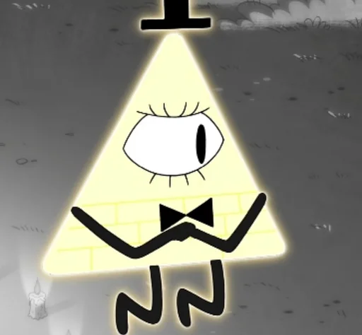 Эмодзи Bill Cipher