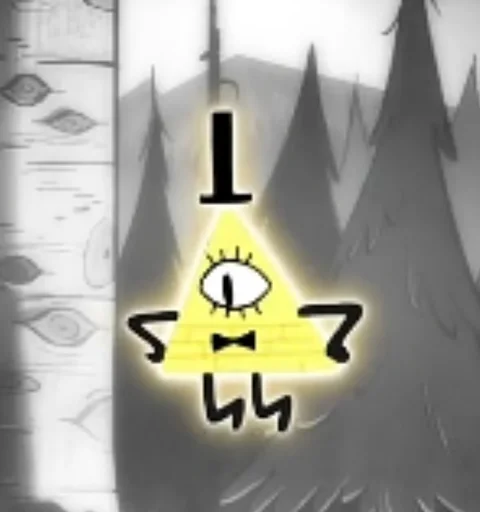 Эмодзи Bill Cipher