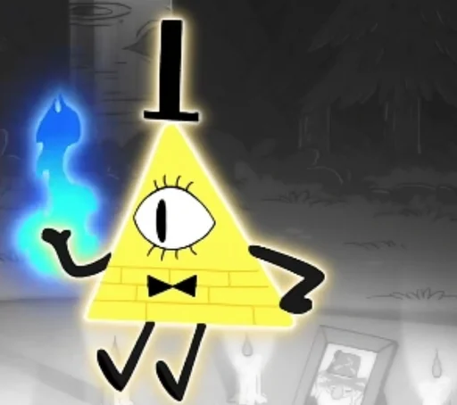 Эмодзи Bill Cipher