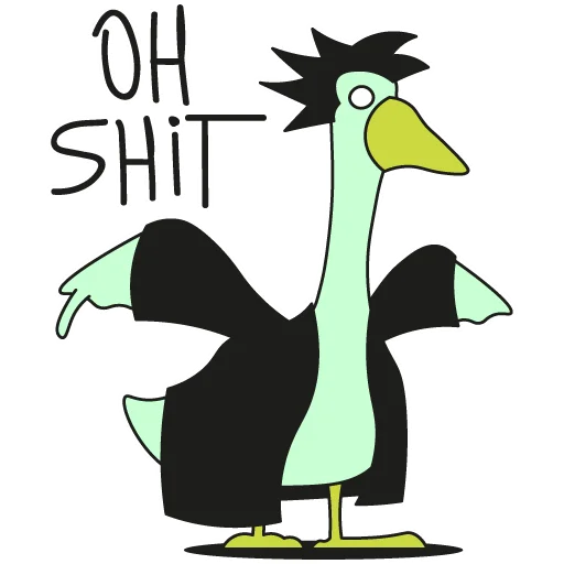 Эмодзи Goose