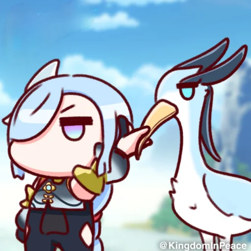 Эмодзи Genshin Chibi