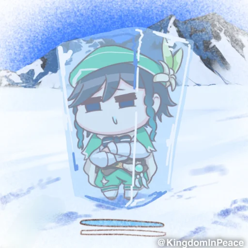 Эмодзи Genshin Chibi