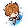 Эмодзи Genshin Chibi