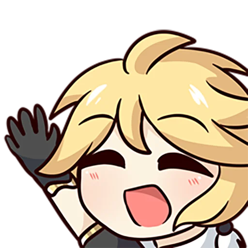 Эмодзи Genshin Impact stickers