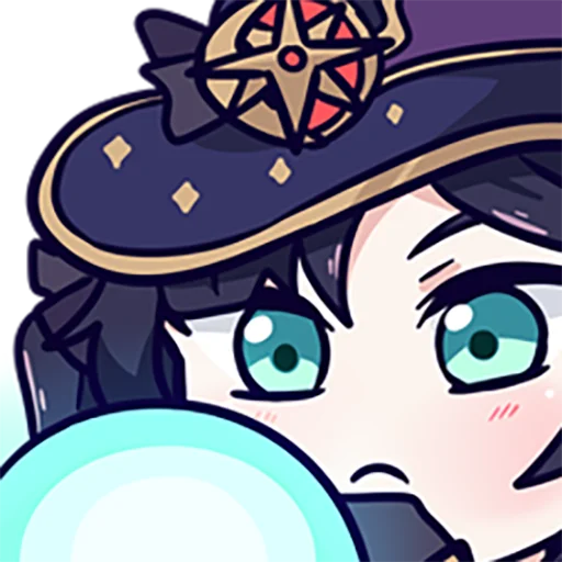 Эмодзи Genshin Impact stickers