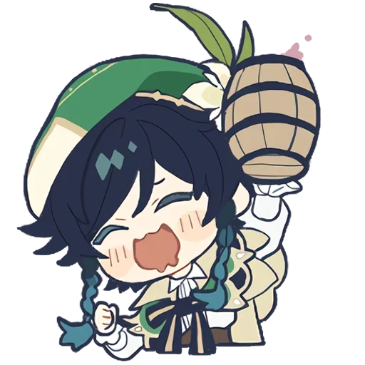 Эмодзи Геншин Импакт ч.2