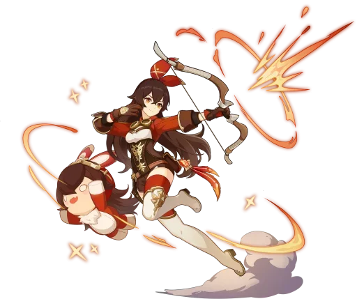 Эмодзи Genshin Impact Sprites Wish