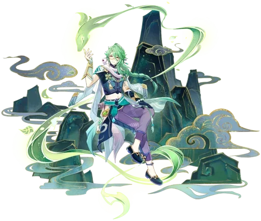 Эмодзи Genshin Impact Sprites Wish