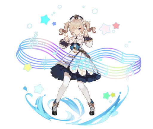 Эмодзи Genshin Impact Sprites Wish