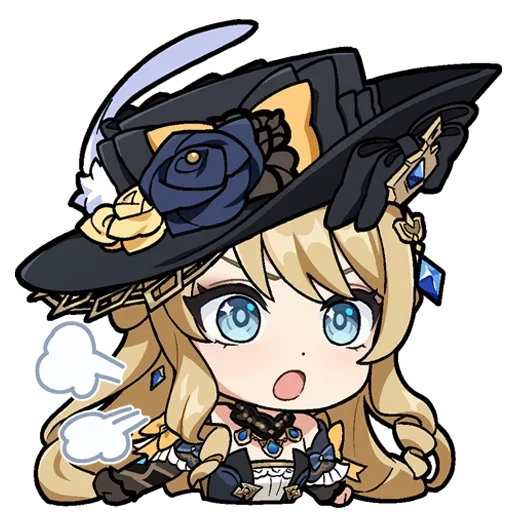 Эмодзи Genshin Impact