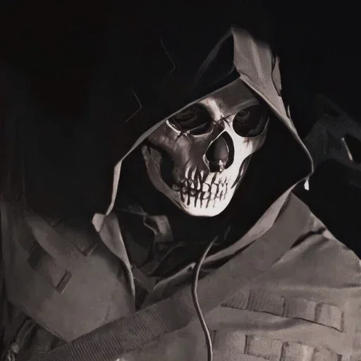 Эмодзи Ghost Call of duty