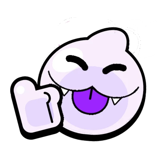 Эмодзи Скьюик призрак