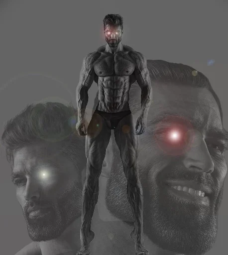 Эмодзи GigaChad
