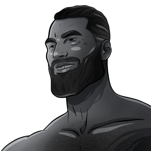 Эмодзи GIGACHAD