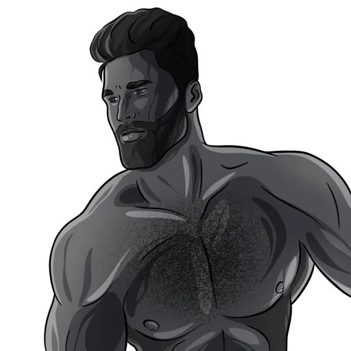 Эмодзи GIGACHAD