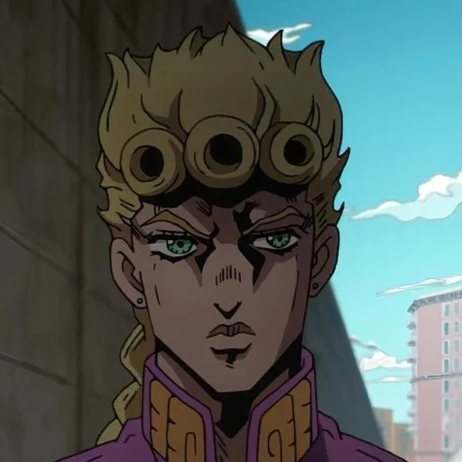 Эмодзи Giorno Giovanna | Джорно Джованна