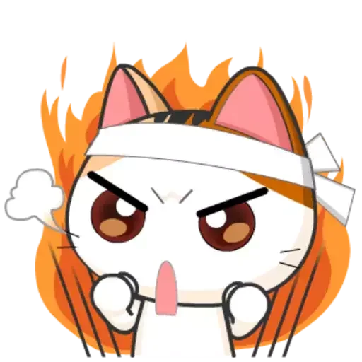 Эмодзи Girl Cat