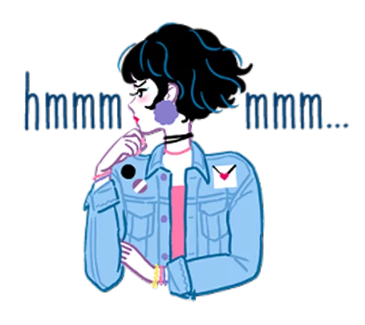 Эмодзи Girls talk club