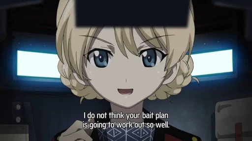 Эмодзи Girls und Panzer