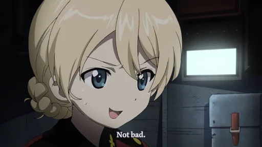 Эмодзи Girls und Panzer