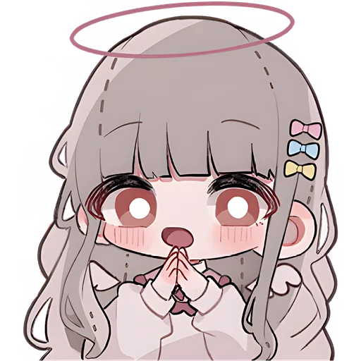 Эмодзи Девочки ангелы