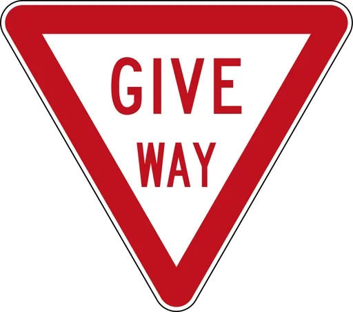 Эмодзи Give Way