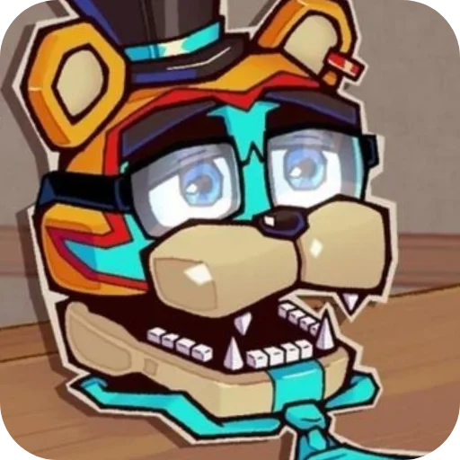 Эмодзи Glamrock Freddy