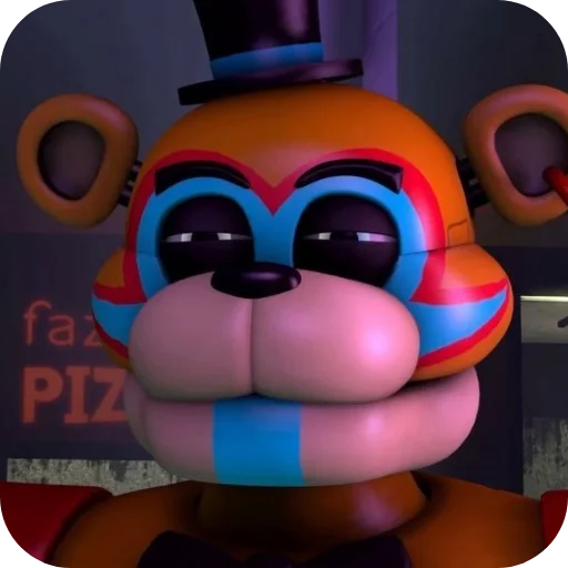 Эмодзи Glamrock Freddy