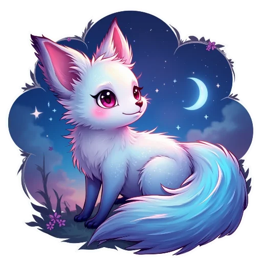 Эмодзи Glimmer Fox