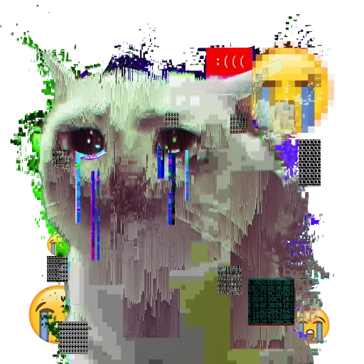 Эмодзи Glitch