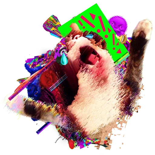 Эмодзи Glitch