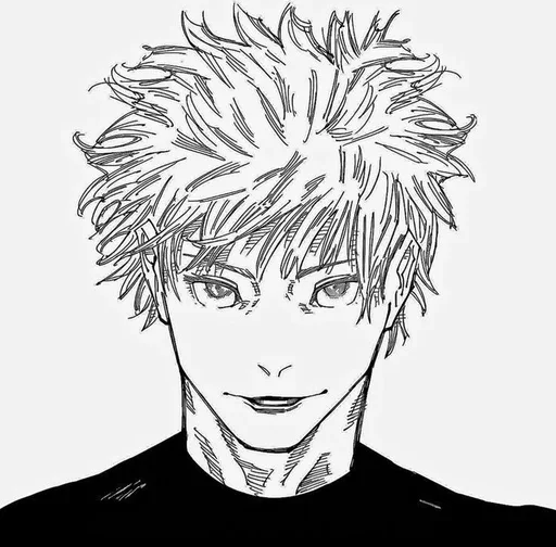 Эмодзи Gojo Satoru Jujutsu Kaisen