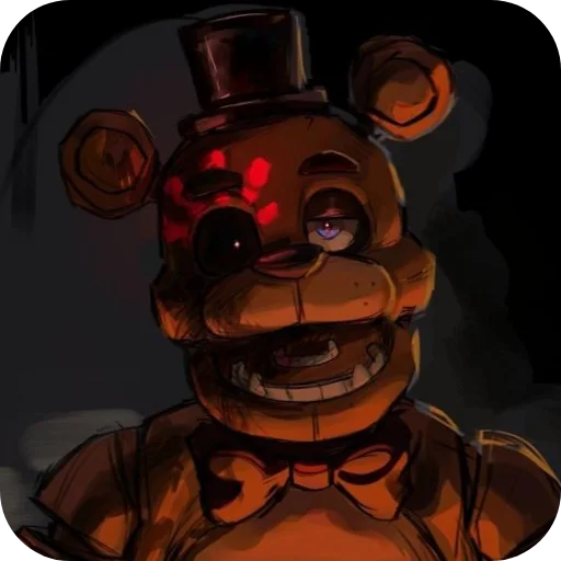 Эмодзи Golden Freddy FNAF