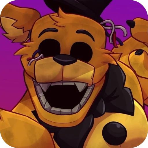 Эмодзи Golden Freddy FNAF