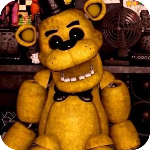 Эмодзи Golden Freddy FNAF