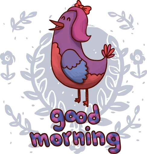 Эмодзи Good Morning
