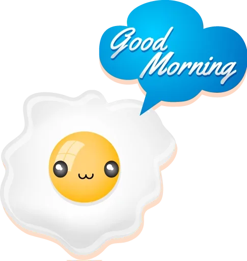 Эмодзи Good Morning