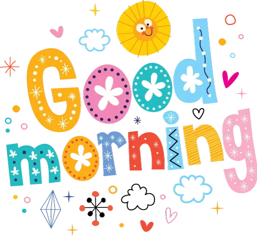 Эмодзи Good Morning