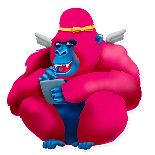 Эмодзи Gorilla