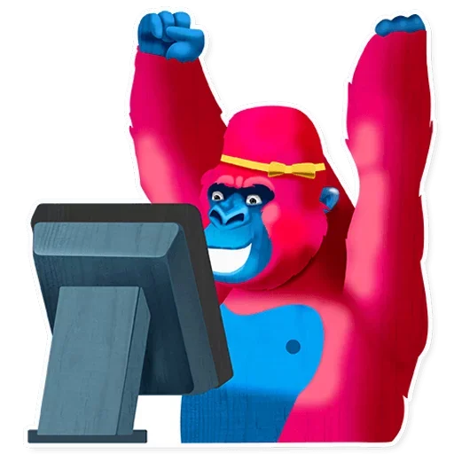 Эмодзи Gorilla